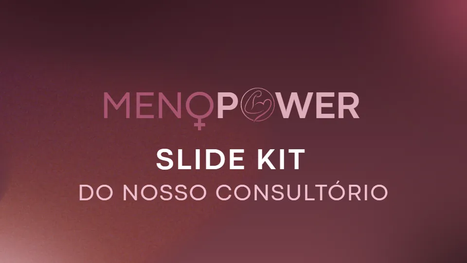 Capa do Slide Kit Menopower